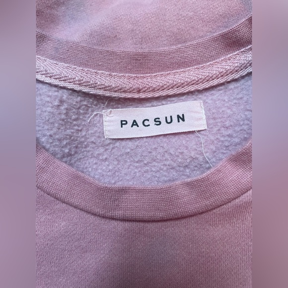Pacsun Women Crew Neck Purple Pink Design Sweater Size Small - Picture 6 of 9